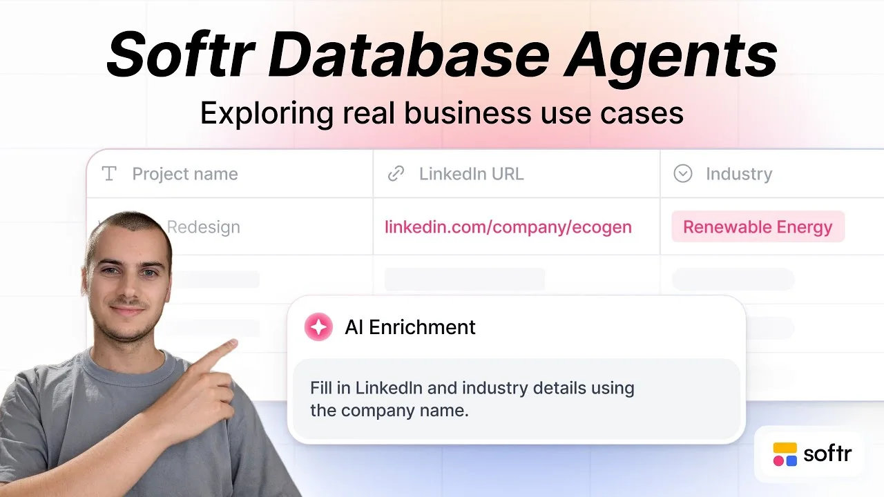 Video: AI Agents that LIVE INSIDE Your Database (prospecting use case demo)