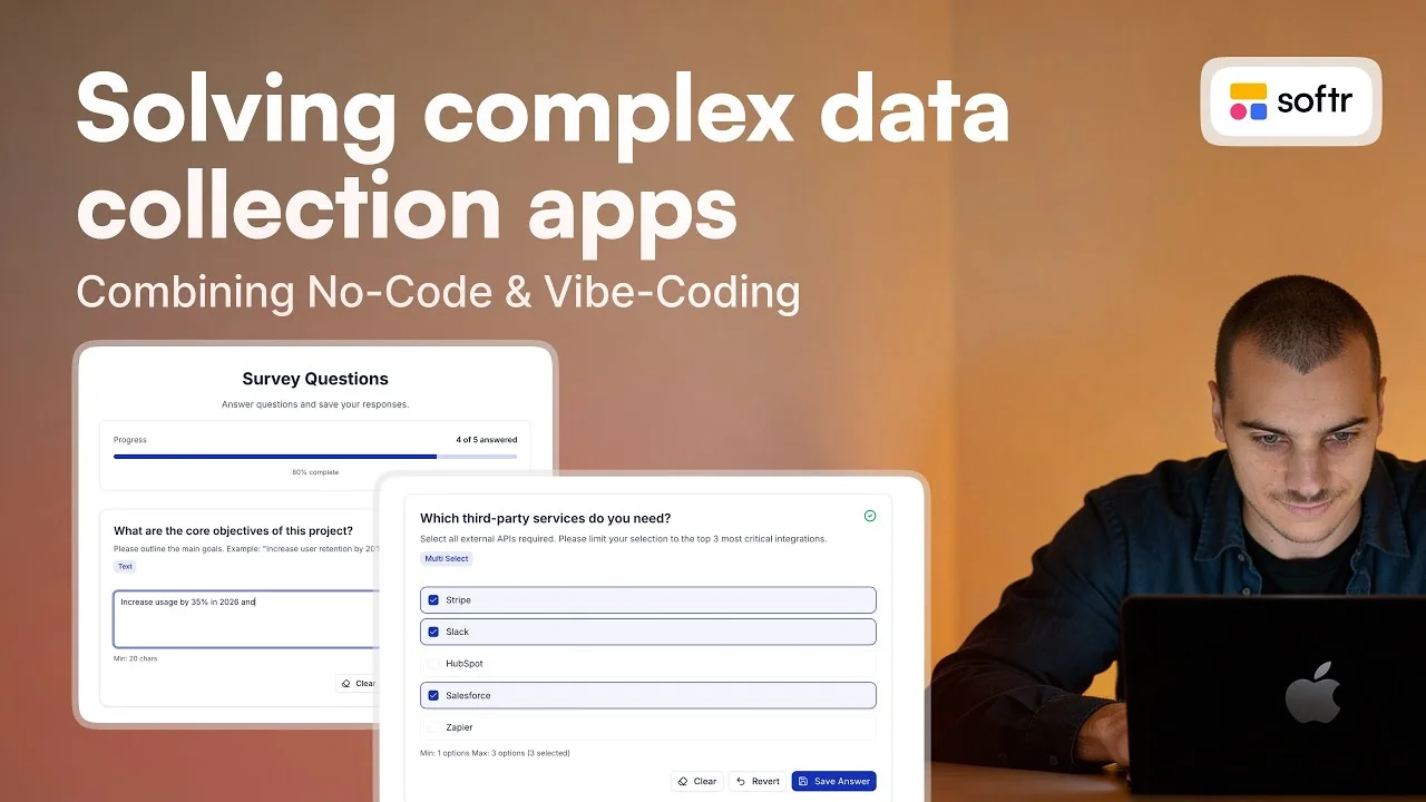 Video: Solving Complex Data Collection With This App (Combining No-Code & Vibe-Coding)